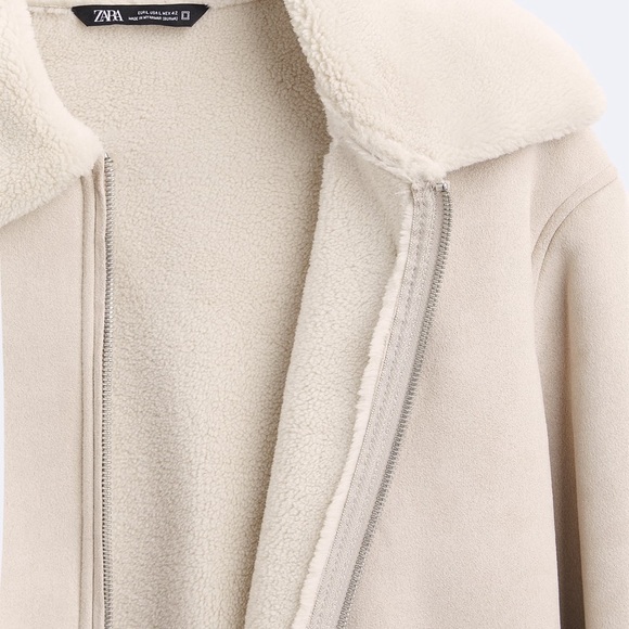 FAUX SUEDE JACKET - Picture 9 of 11